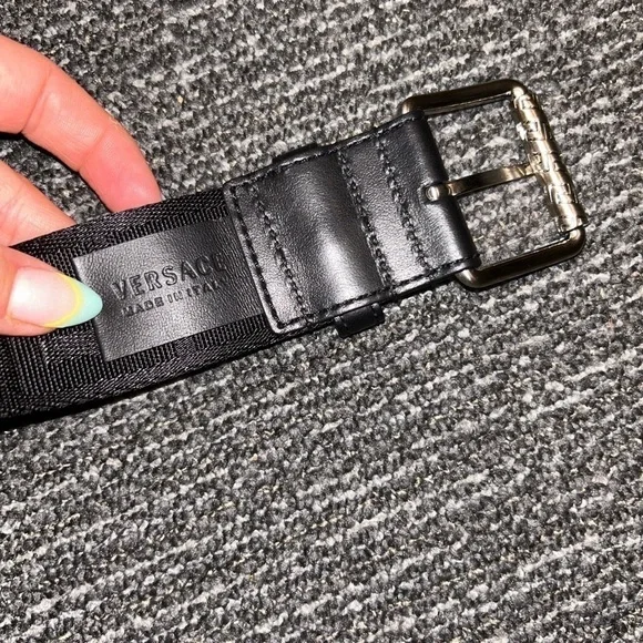 COPY - VERSACE Greta Ribbon Cloth Belt - Picture 4 of 10